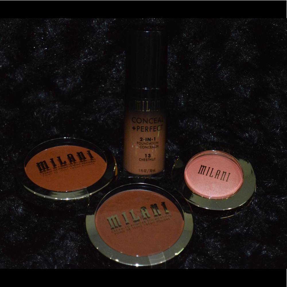Milani Cosmetics Bundle (Foundation and Blush)